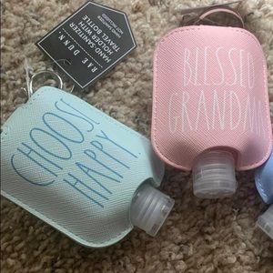 hand sanitizer holder with bottle